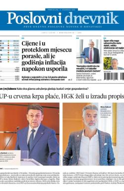 Poslovni Dnevnik - broj 5459, 3. nov 2025.