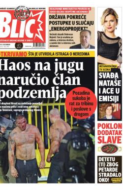 Blic - broj 7487, 16. dec 2017.