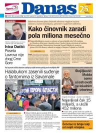 Danas - broj 7002, 30. nov 2016.