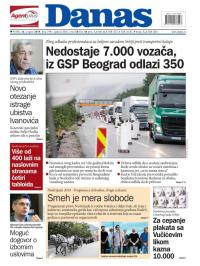 Danas - broj 7991, 16. avg 2019.