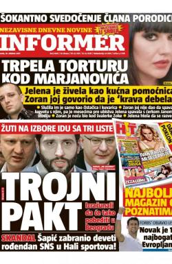 Informer - broj 1669, 18. okt 2017.