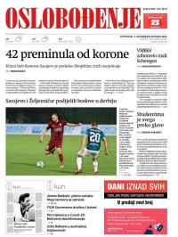 Oslobođenje - broj 26526, 5. nov 2020.