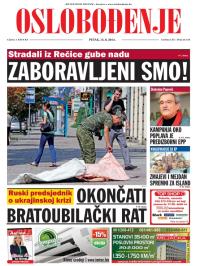 Oslobođenje - broj 24.318, 15. avg 2014.