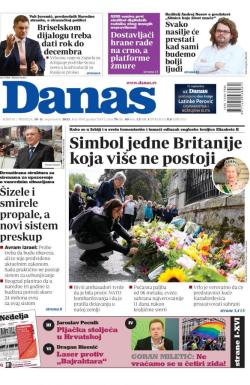 Danas - broj 9097, 10. sep 2022.