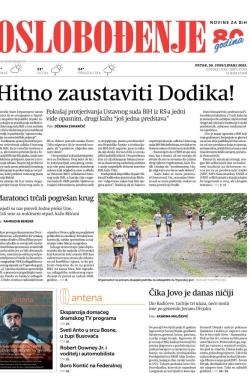 Oslobođenje - broj 27337, 30. jun 2023.
