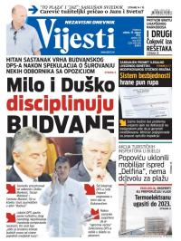 Vijesti - broj 6249, 19. avg 2015.