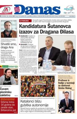 Danas - broj 7318, 12. okt 2017.