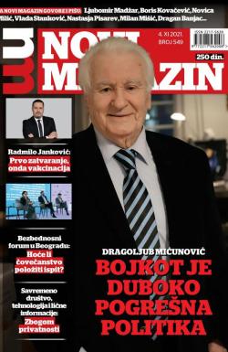 Novi magazin - broj 549, 4. nov 2021.