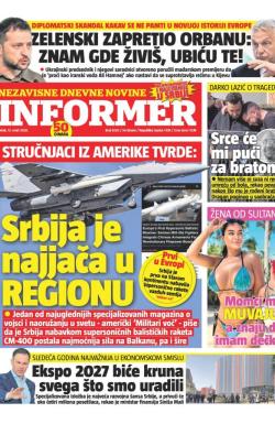 Informer - broj 4230, 13. mar 2026.