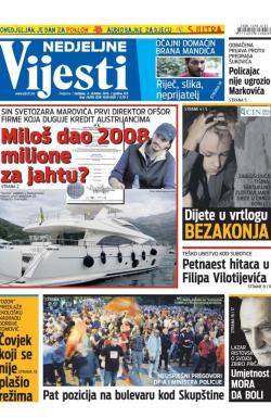 Vijesti - broj 6295, 4. okt 2015.