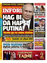 Informer - broj 3321, 18. mar 2023.