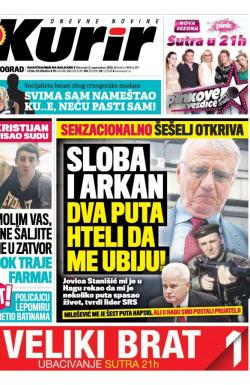 Kurir - broj 567, 3. sep 2015.