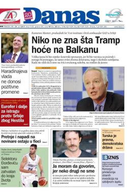 Danas - broj 7238, 24. jul 2017.