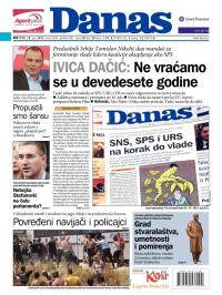 Danas - broj 5387, 29. jun 2012.