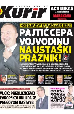 Kurir - broj 3425, 8. apr 2013.