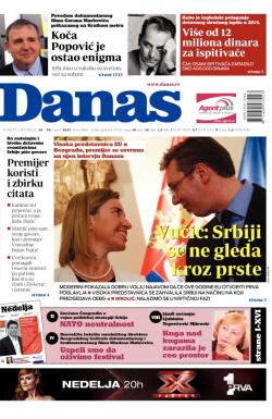 Danas - broj 6389-6390, 28. mar 2015.