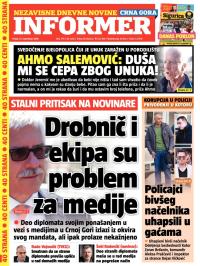 Informer CG - broj 779, 21. nov 2014.