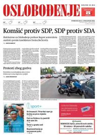 Oslobođenje - broj 25697, 11. jun 2018.