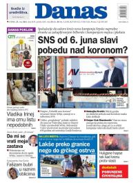 Danas - broj 8638, 25. maj 2021.