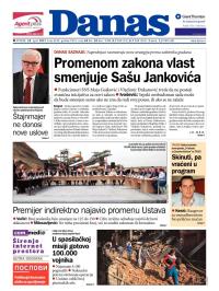 Danas - broj 6420, 28. apr 2015.
