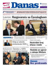 Danas - broj 6639, 3. dec 2015.