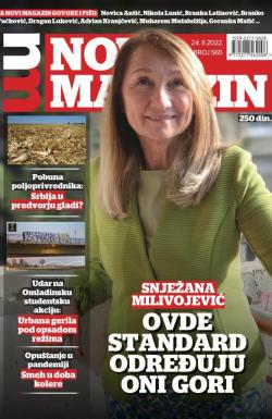 Novi magazin - broj 565, 24. feb 2022.