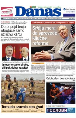 Danas - broj 5714, 22. maj 2013.