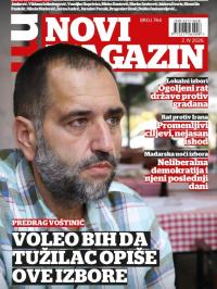 Novi magazin - broj 764, 2. apr 2026.