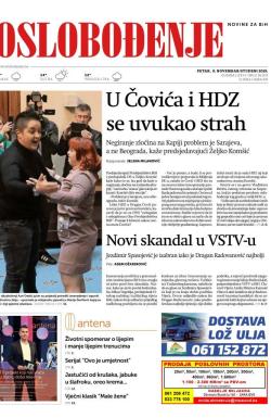 Oslobođenje - broj 26203, 8. nov 2019.