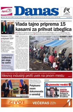Danas - broj 6603, 28. okt 2015.
