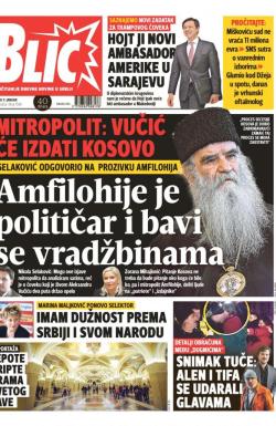 Blic - broj 7508, 9. jan 2018.