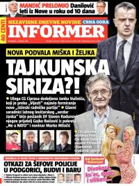 Informer CG - broj 854, 23. feb 2015.