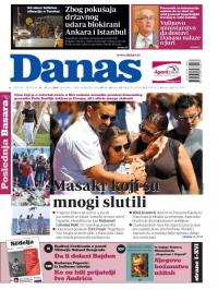 Danas - broj 6865-6866, 16. jul 2016.