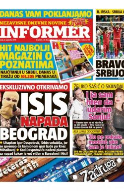 Informer - broj 1633, 6. sep 2017.
