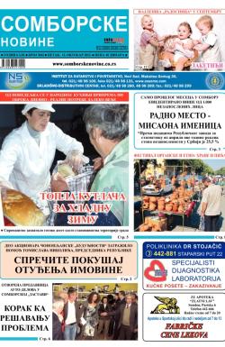 Somborske novine - broj 3042, 12. okt 2012.