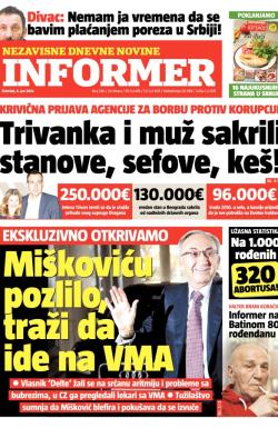 Informer - broj 330, 6. jun 2013.