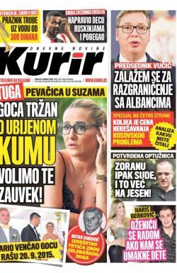 Kurir - broj 1619, 10. avg 2018.