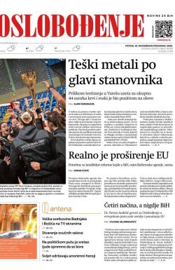 Oslobođenje - broj 28095, 19. dec 2025.