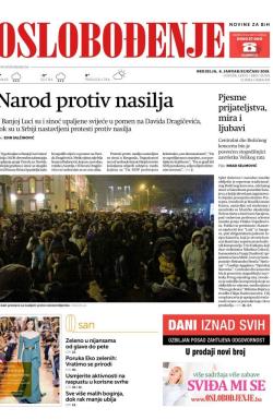 Oslobođenje - broj 25901, 6. jan 2019.