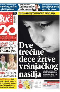 Blic - broj 7064, 12. okt 2016.