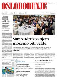 Oslobođenje - broj 25465, 17. okt 2017.