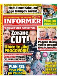 Informer - broj 1685, 6. nov 2017.