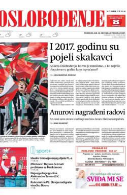 Oslobođenje - broj 25526, 18. dec 2017.