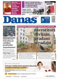 Danas - broj 8692-8693, 17. jul 2021.
