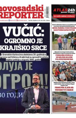 Novosadski reporter - broj 547, 8. avg 2025.