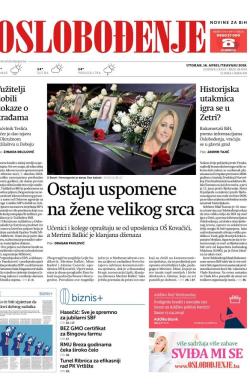Oslobođenje - broj 26000, 16. apr 2019.