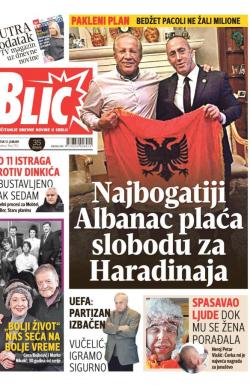 Blic - broj 7153, 12. jan 2017.