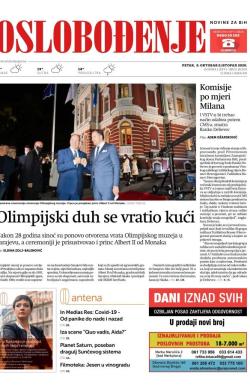 Oslobođenje - broj 26503, 9. okt 2020.
