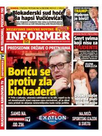 Informer - broj 4188, 21. jan 2026.