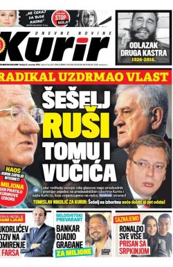 Kurir - broj 1012, 27. nov 2016.